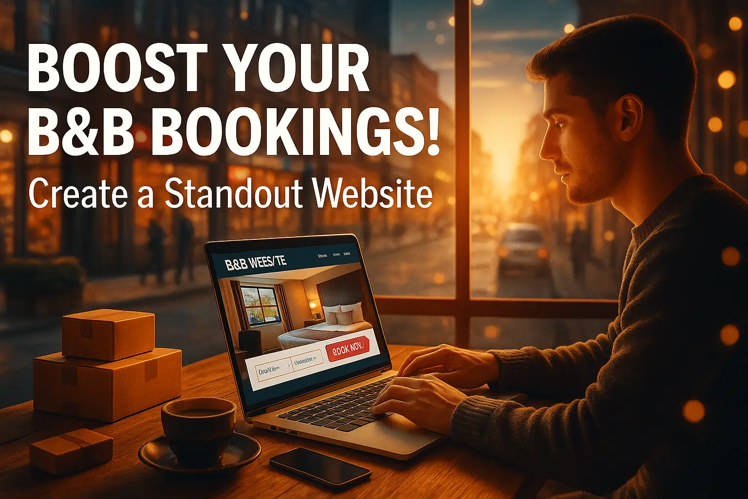 bnb website to attract visitors